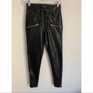 Dolls Kill Skinny Leather Pants